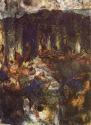 Paul Cezanne, The Orgy or the Banquet